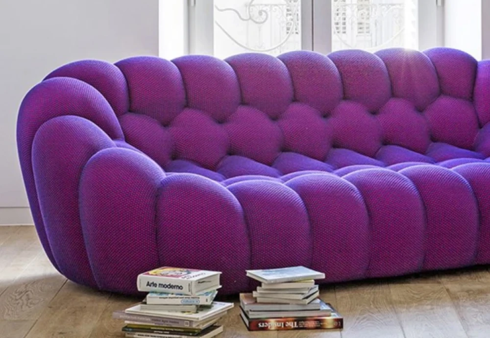 curved bubble sofa